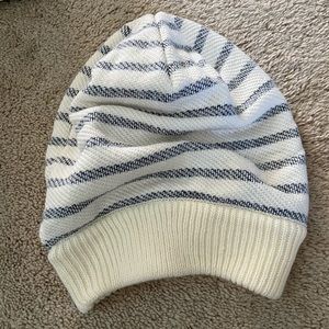 striped beanie